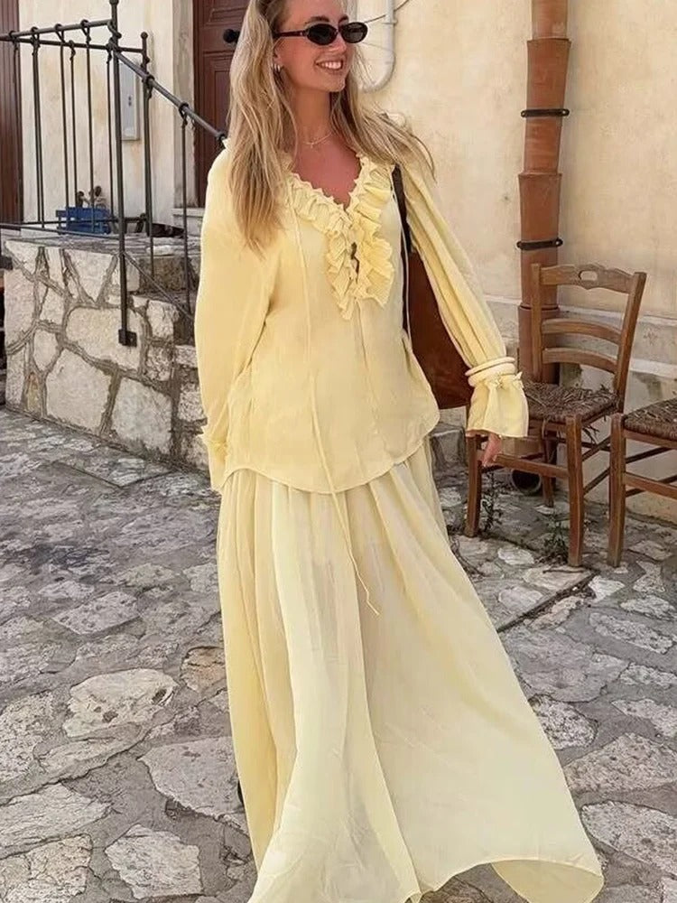 CAMICIA CON MOTIVO PLISSE'