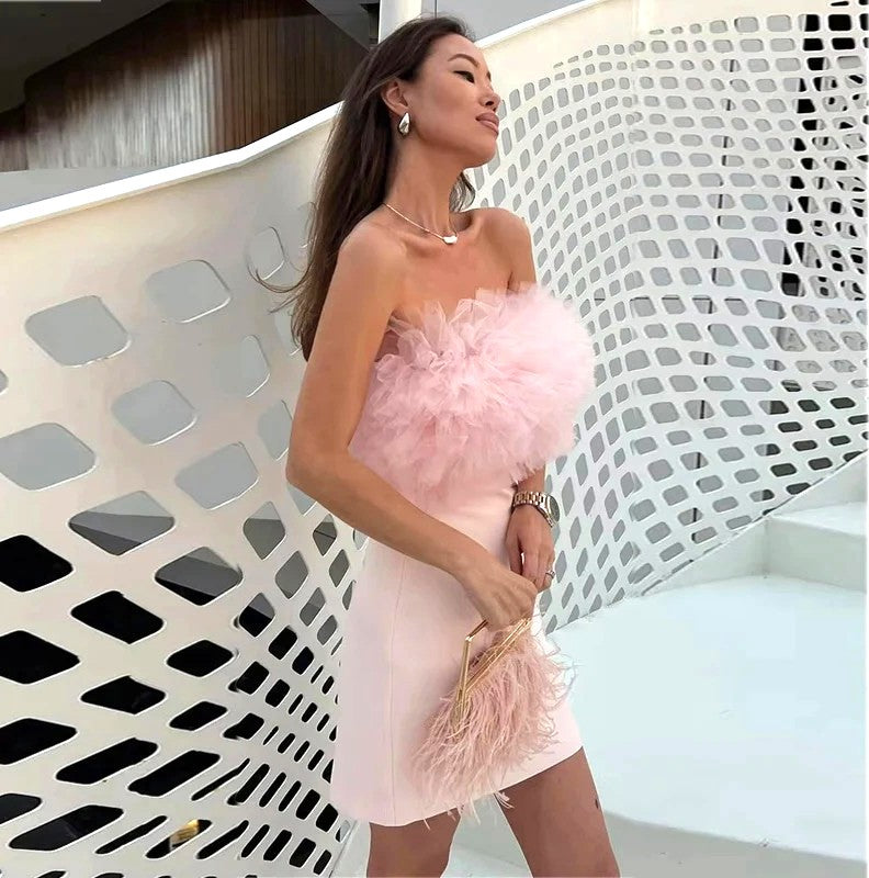 VESTITO TUBINO NUVOLA