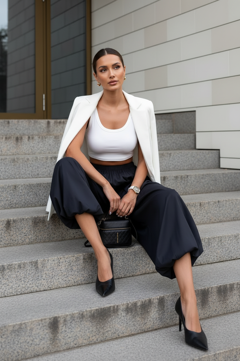 PANTALONI MAXI BALLOON