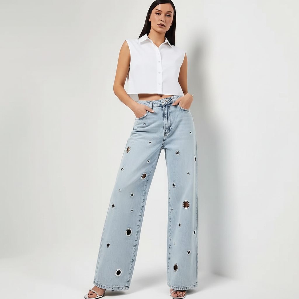 Modella Jeans Eyelet 1:1