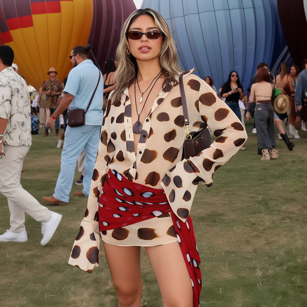 Outfit identico - posa con mano sul fianco