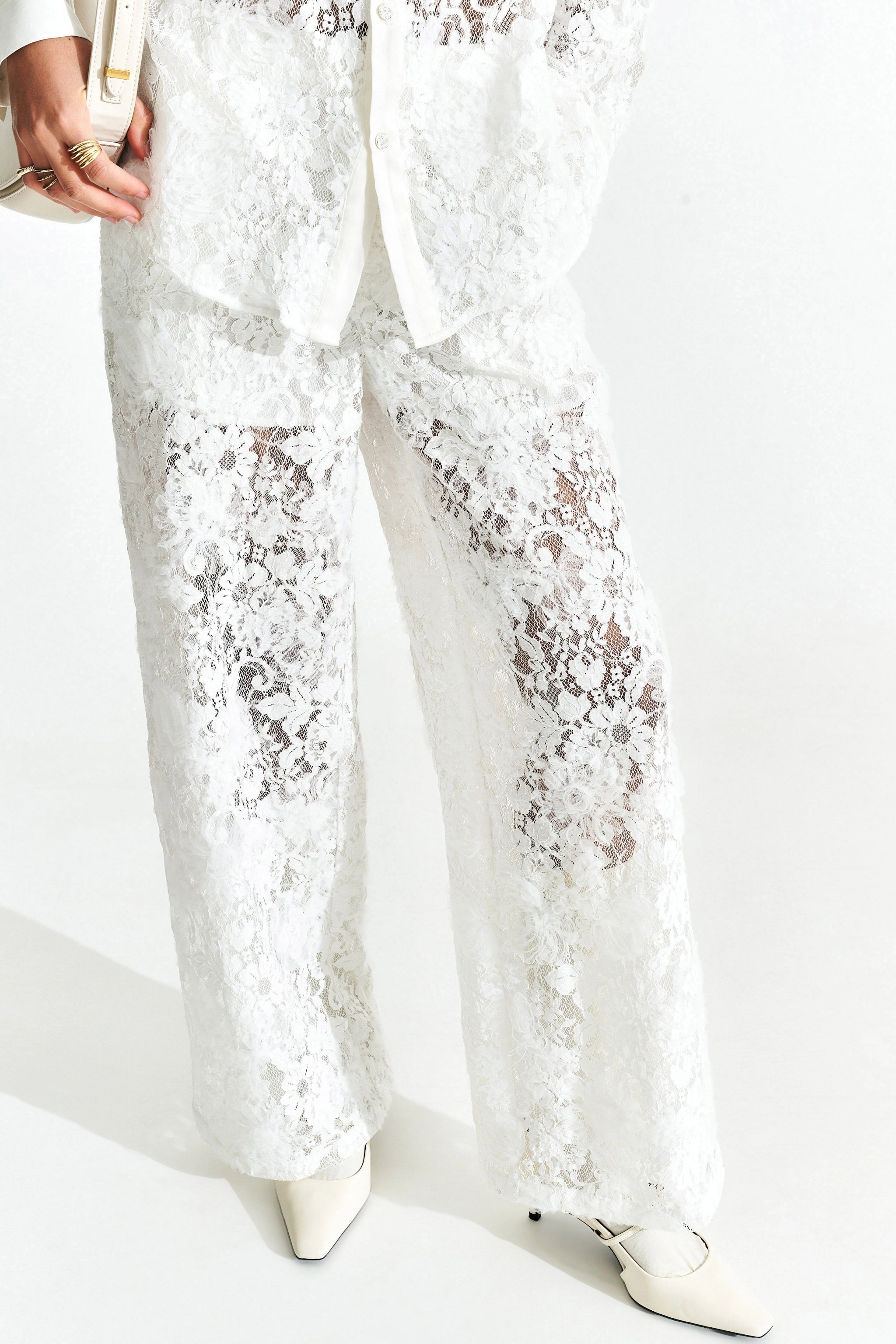 PANTALONI IN PIZZO by Lumina