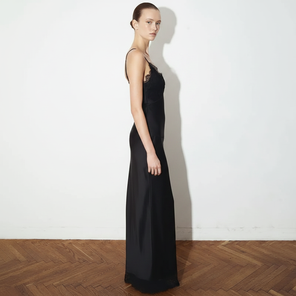 SLIP DRESS LUNGO
