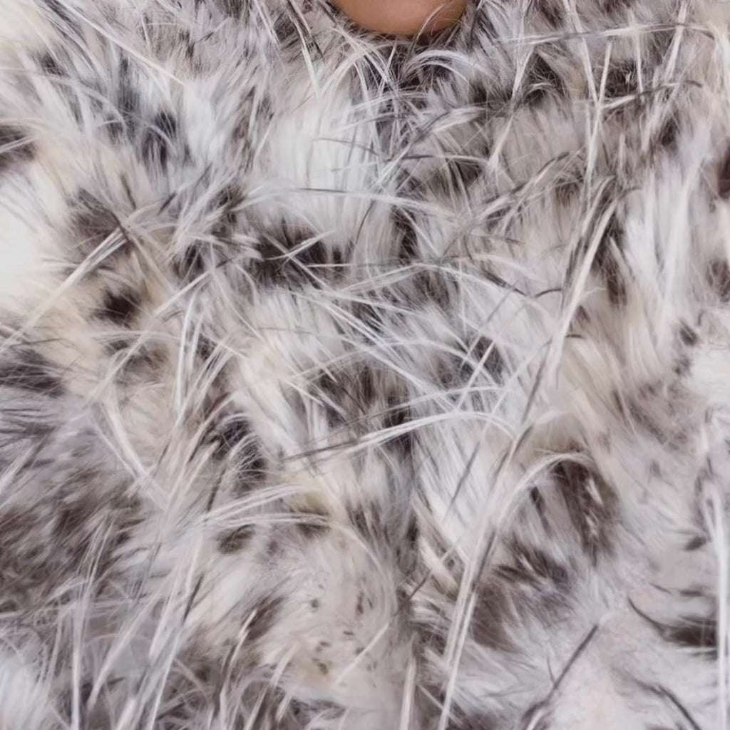 SPOTTED ECO-FUR✨24/48h DELIVERY✨