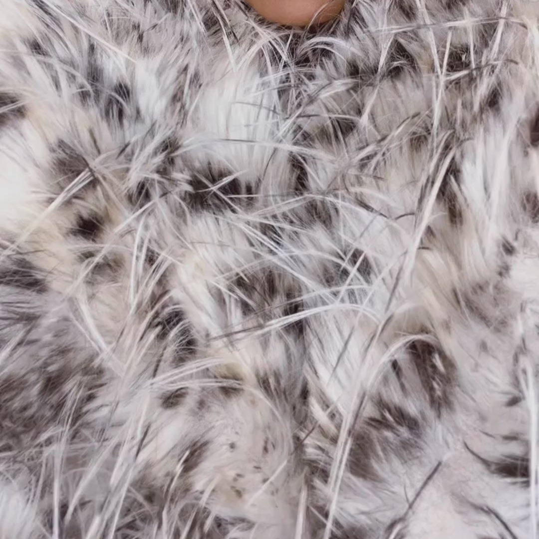 SPOTTED ECO-FUR✨24/48h DELIVERY✨