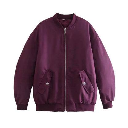 BOMBER IN NYLON